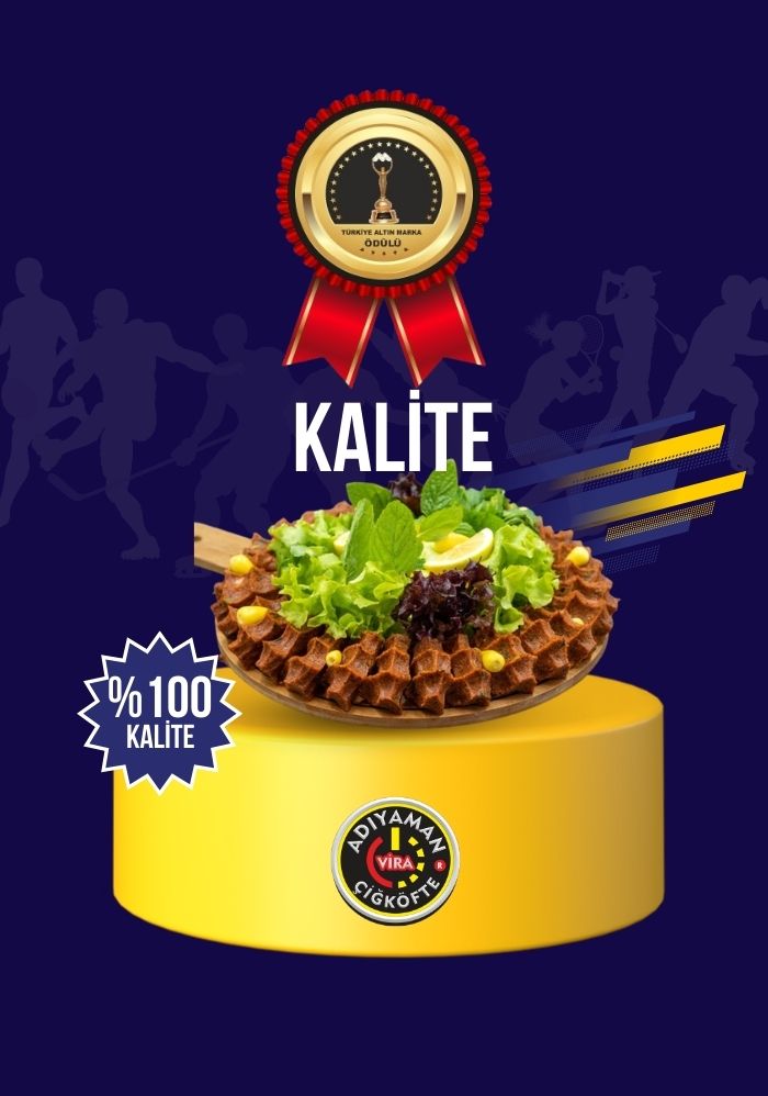 Adıyaman Vira Çiğköfte kalite ve hijyen standartlarını temsil eden misyon görseli