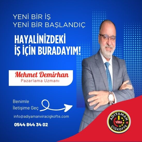 Adıyaman Vira Çiğköfte sıkça sorulan sorular iletişim destek görseli