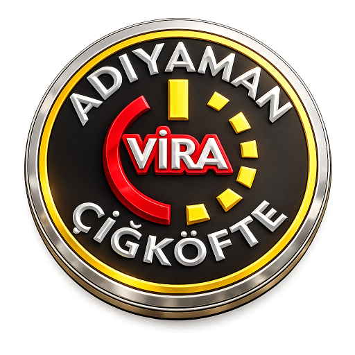 Adıyaman Vira Çiğköfte yuvarlak logo site simgesi