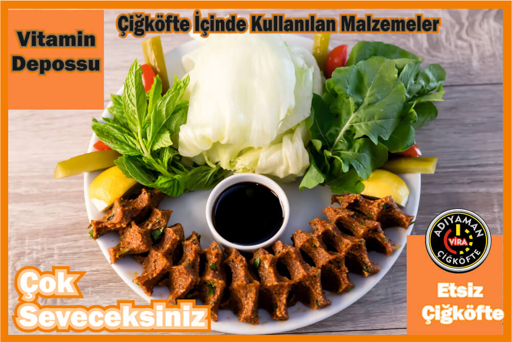 Çiğ Köftenin İçindeki Malzemeler
